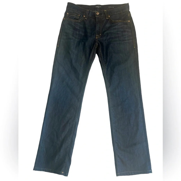 Mens fidelity dark wash jeans  size 30 32 length excellent condition! Boot cut - Picture 1 of 6